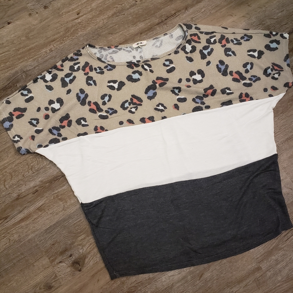 Women's Dolman Blocked Top